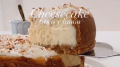 Cheesecake de coco y limón sin horno: ¡una receta fácil en 3 pasos!