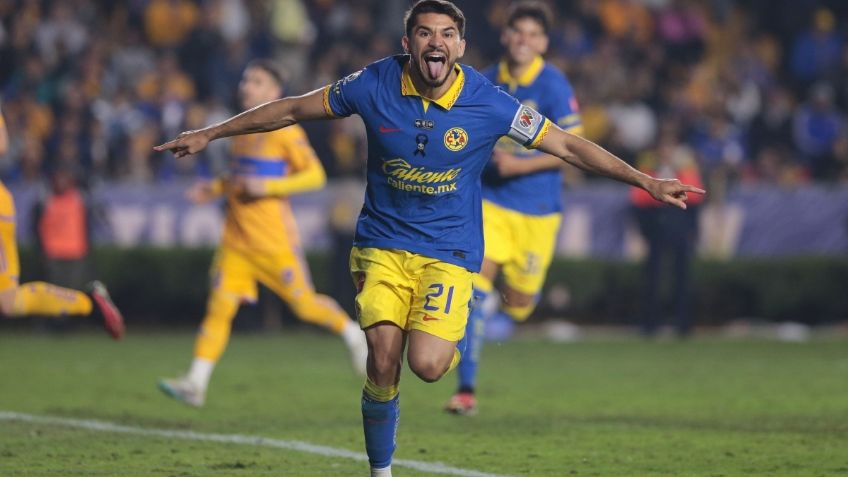 América saca empate con Tigres, en la ida de la final del Apertura 2023