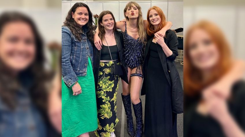 Así ayudó Taylor Swift a superar un rompimiento amoroso a Jessica Chastain