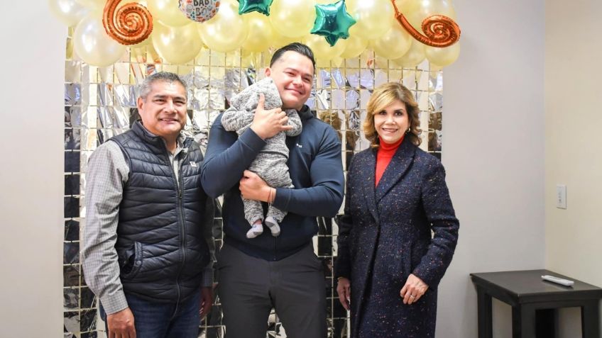 Padre soltero adopta un bebé por primera vez en México, y esta fue su emotiva reacción