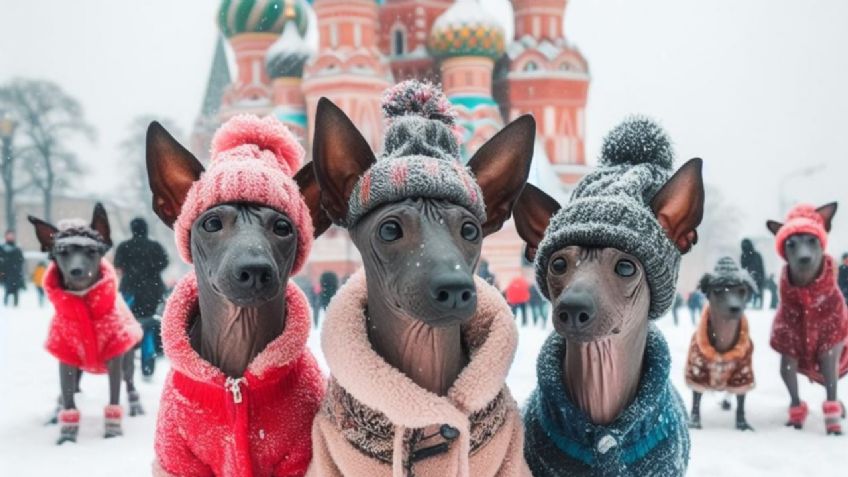 Fiebre por el Xoloitzcuitle inunda las calles de Rusia; ¿por qué los aman tanto?