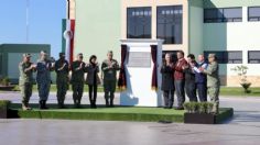 AMLO y Américo Villarreal inauguran complejo militar en Nuevo Laredo