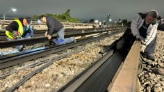 Inician labores para desmantelamiento de vía en la estación Pantitlán de la Línea 9