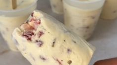 Paletas de fresas con crema caseras: receta fácil y deliciosa