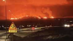 VIDEO: captan momento exacto de una erupción volcánica en Grindavík, Islandia