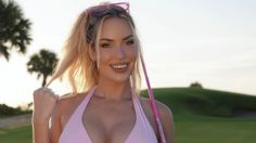 Paige Spiranac presumió el atuendo lencero perfecto para deslumbrar en redes en esta temporada navideña