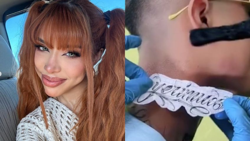 Fanático de Yeri Mua se tatúa el nombre de la cantante y el resultado se vuelve viral