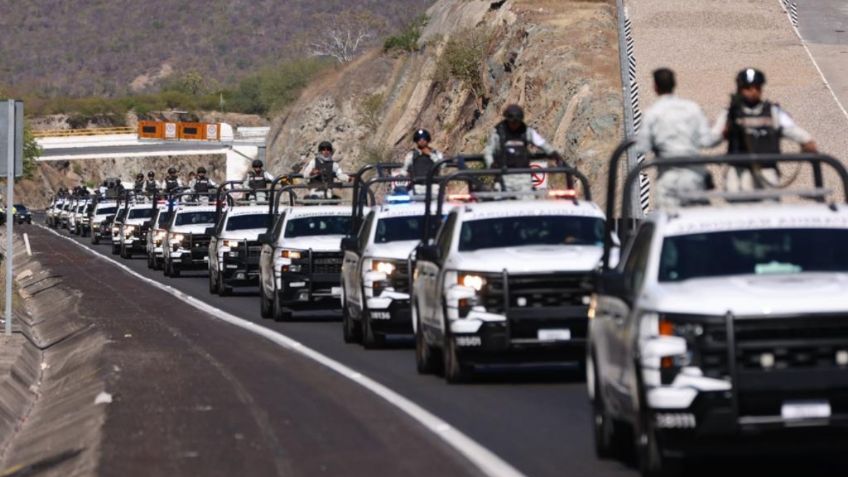 Mega operativo de seguridad en carreteras de Guerrero