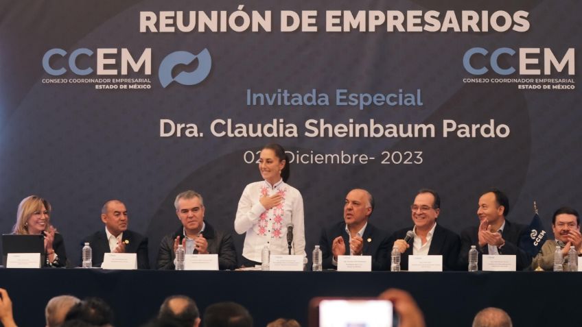 Claudia Sheinbaum se reúne con empresarios mexiquenses