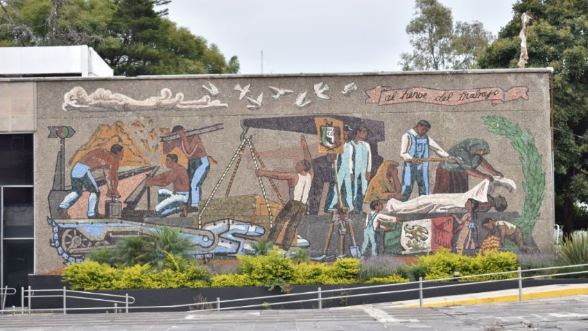 Rescate monumental de los murales del Centro SCOP