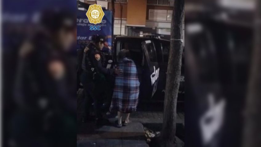 Policías ayudan a abuelita que no recordaba cómo volver a casa