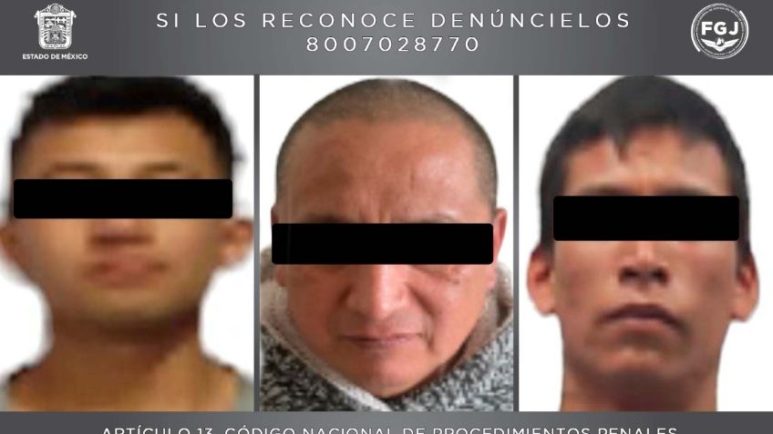 Detienen a presuntos ladrones, operaban en tres municipios de Edomex