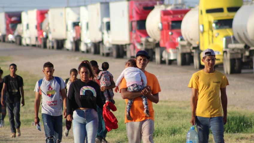 Caravana migrante pide tregua a México y EU; exigen opciones de trabajo