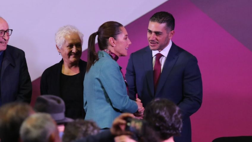 Claudia Sheinbaum respalda versión de Omar García Harfuch de su salida de México