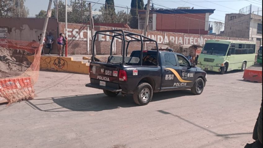 Derrumbe en excavación en Tláhuac deja un muerto