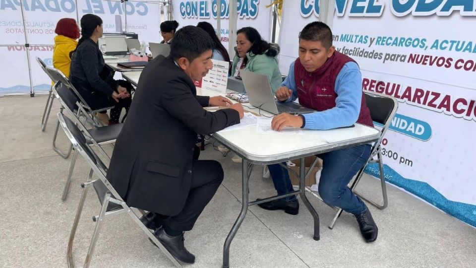 La presidenta municipal recordó que en sesión de cabildo notificó que no aumentará  el costo del agua para el siguiente año