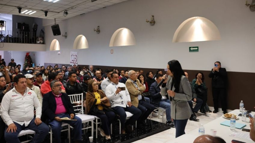 Académicos y maestros de Azcapotzalco apoyan a Claudia Sheinbaum, Clara Brugada y Gabriela Jiménez