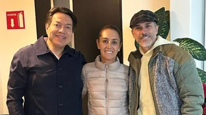 Sergio Mayer revela su función en el equipo de Claudia Sheinbaum