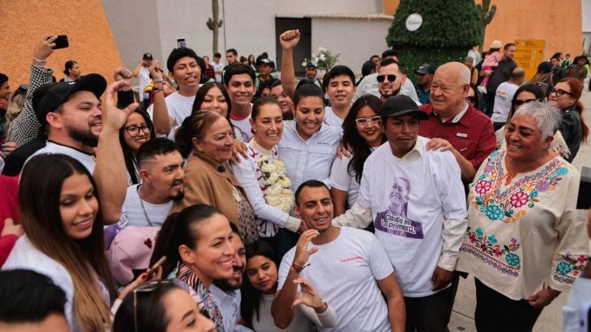 Claudia Sheinbaum señala que recorrió tres veces el país en 2023