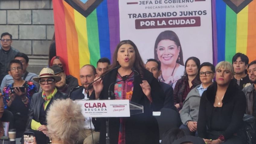 Clara Brugada: "En este movimiento cabemos todes"