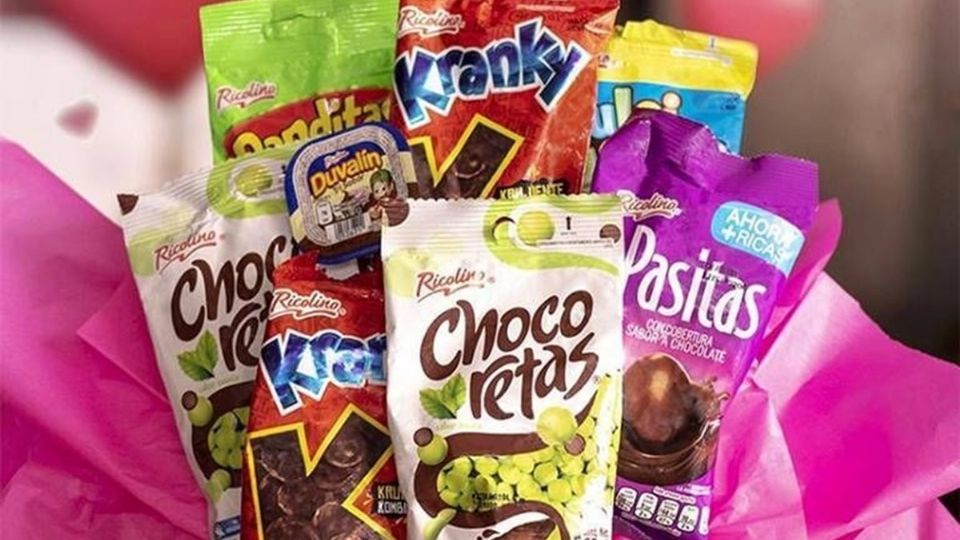 Chocoretas y otros productos de Ricolino