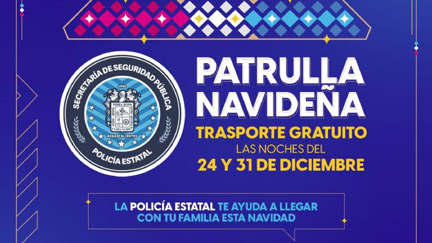 Policías de Aguascalientes darán “raite” a familias durante las fiestas decembrinas