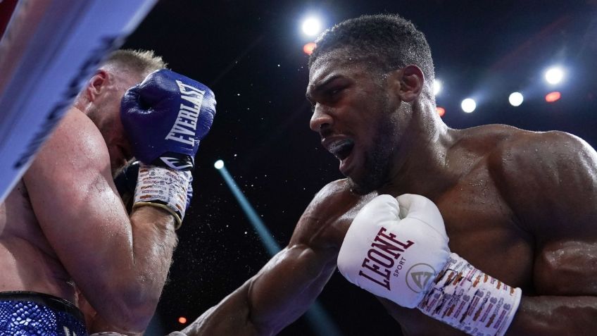 Anthony Joshua regresa más fuerte que nunca y noquea a Otto Wallin en el quinto round