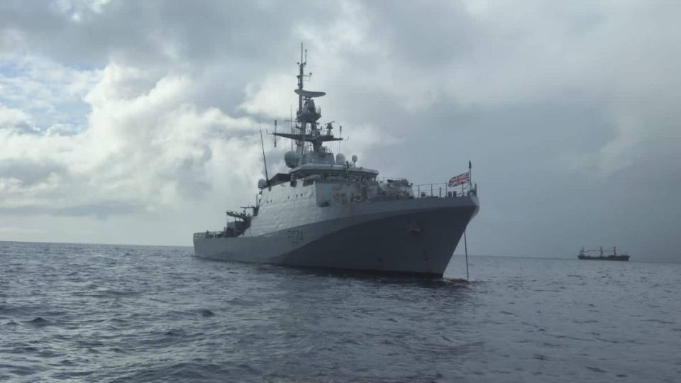 El HMS Trent fue enviado a Guyana para patrullar posibles intervenciones de Venezuela.