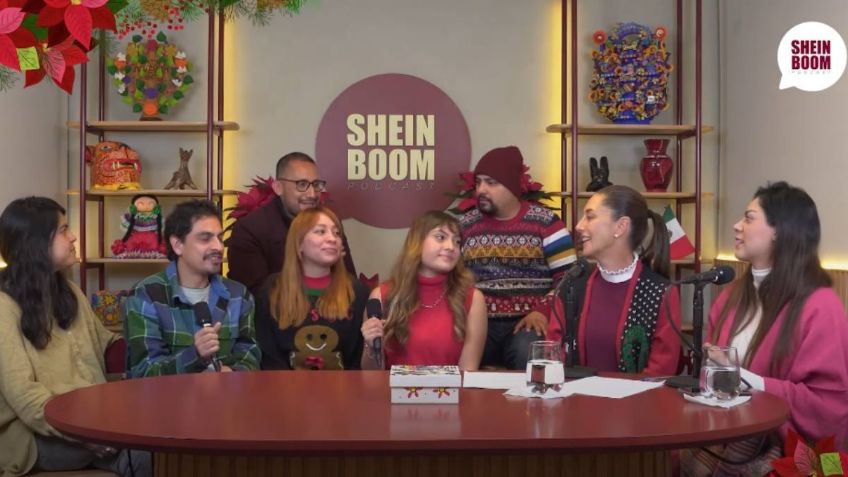 La Palomilla, el equipo de Claudia Sheinbaum, protagoniza el más reciente podcast de Sheinboom