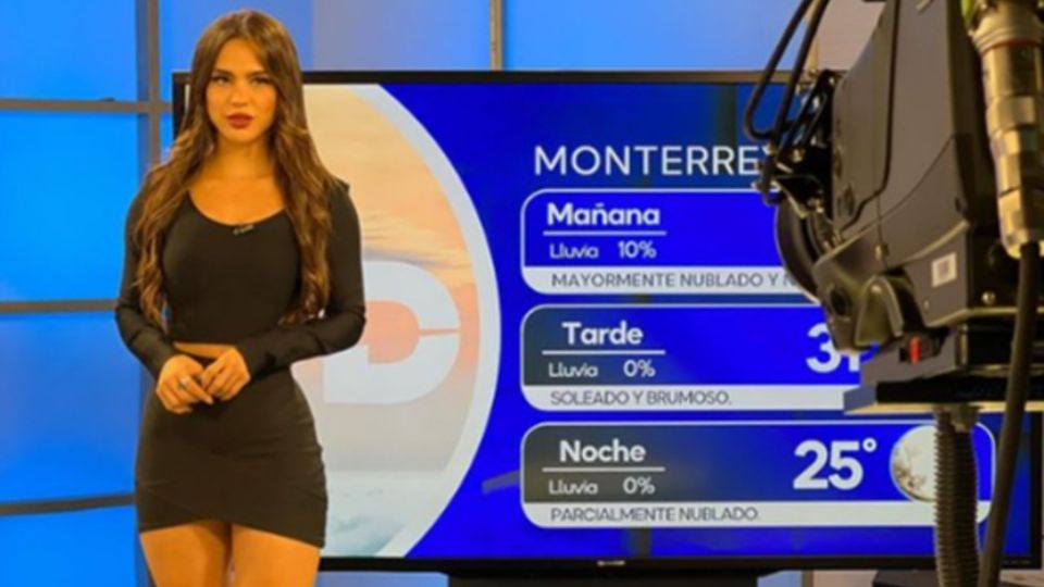 Jacky Ainley es la nueva chica del clima viral por 'hacer el oso' en televisión