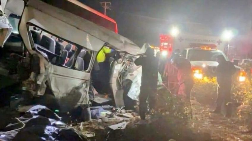 2 abuelitos muertos, el saldo de un choque entre 5 autos en Tehuacán, Puebla