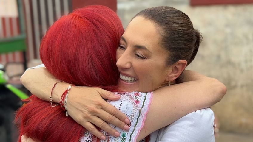 Claudia Sheinbaum visita Campeche y se reúne con Layda Sansores