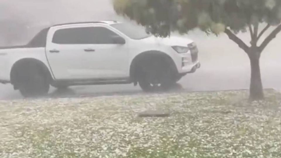 La fuerte tormenta impactó el este de Australia.