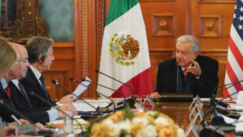 Presidente Andrés Manuel López Obrador se reúne con funcionarios de Estados Unidos