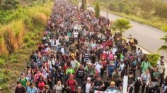 Caravana migrante "Éxodo de la pobreza" avanza desde el Sur de México