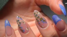 Uñas al estilo Monet: la tendencia que hará que tu manicure parezca una obra de arte