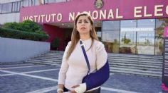 Marybel Villegas formaliza denuncia ante el INE por guerra sucia en su contra