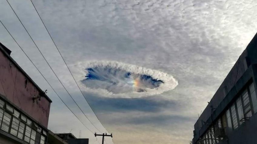 Frente Frío deja un extraño agujero en el cielo de Chiapas y causa pánico entre la población