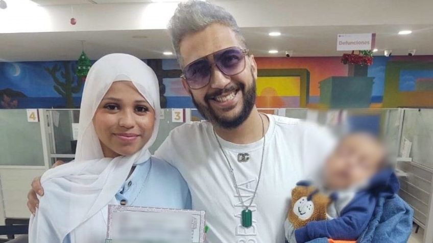 ¡Amor sin fronteras! Oaxaqueña y joven palestino registran a su hijo en Tijuana