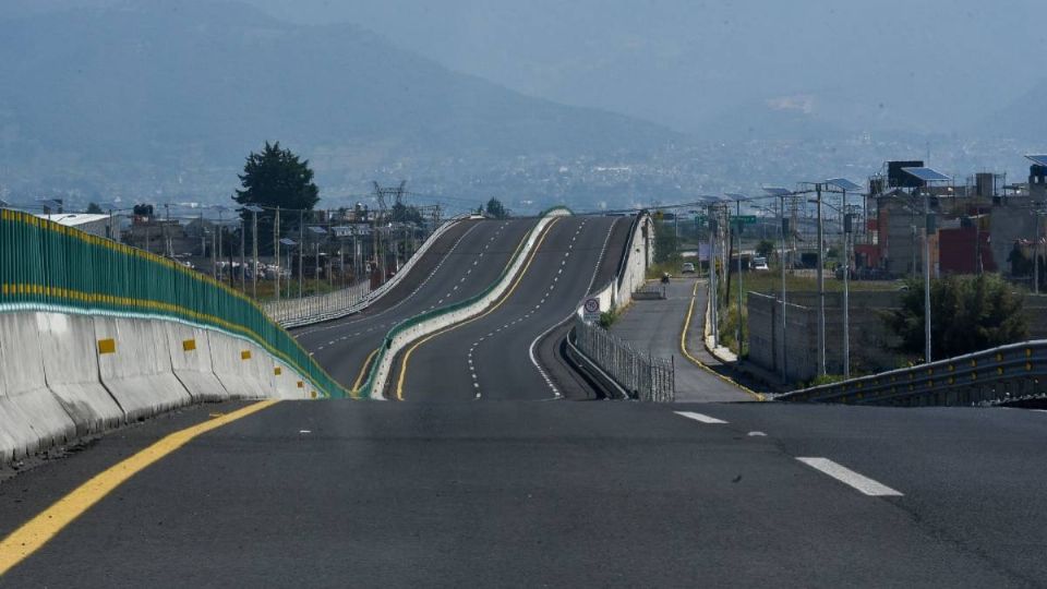 La autopista México-Toluca cerrará este fin de semana.