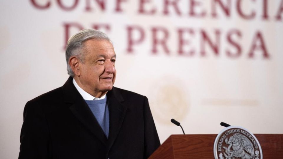 Presidente Andrés Manuel López Obrador en la conferencia de prensa matutina