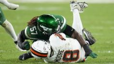 VIDEO: el impactante momento en que un jugador del Cleveland Browns convulsiona frente a los Jets