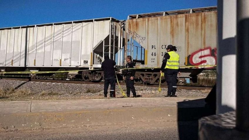 Un conductor trató de ganarle el paso al tren en Querétaro, pero murió en el intento