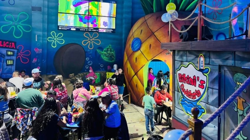 ¿Cómo llegar en metro al restaurante de Bob Esponja en Ecatepec? Lo debes visitar si eres un verdadero fan