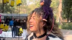 VIDEO: influencer colombina se emociona y agradece a México por los “changuitos miones” de Chapultepec