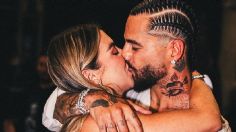 En traje de baño, la novia de Maluma presume sus seis meses de embarazo