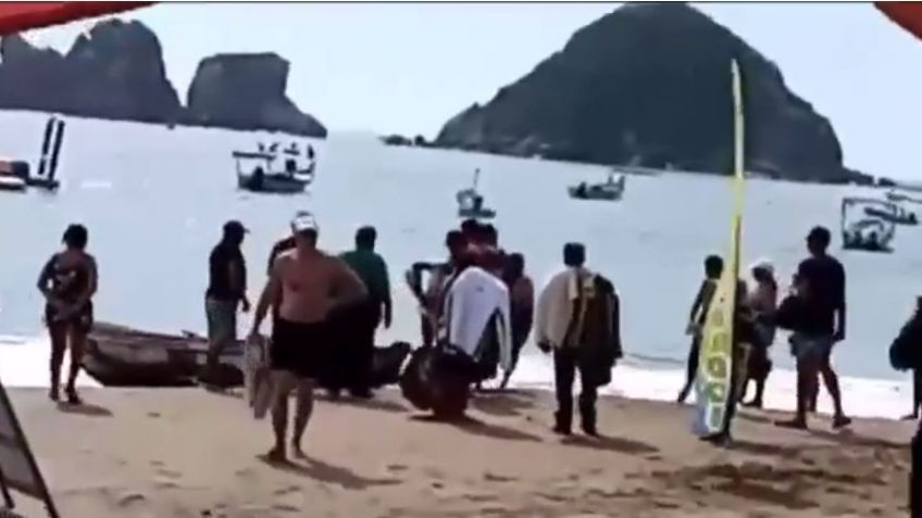 Muere mujer tras ataque de un tiburón en una playa de Melaque