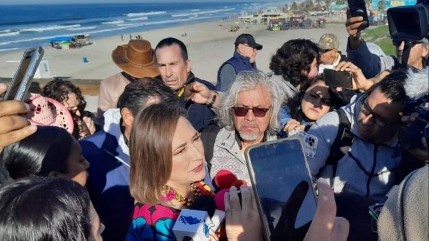 Xóchitl Gálvez promete seguridad y bienestar en Rosarito, Baja California: "aquí lo que quieren es vivir en paz"