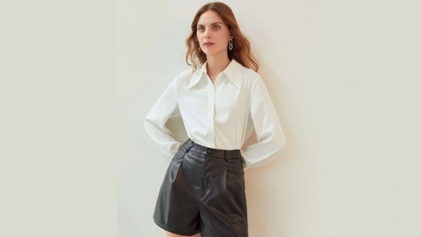 Shorts de cuero: la prenda que no te puede faltar en tus looks de posadas para causar sensación