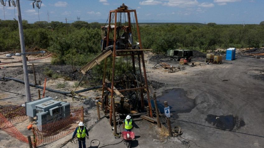 Identifican restos de 4 mineros rescatados de la mina "El Pinabete" en Coahuila